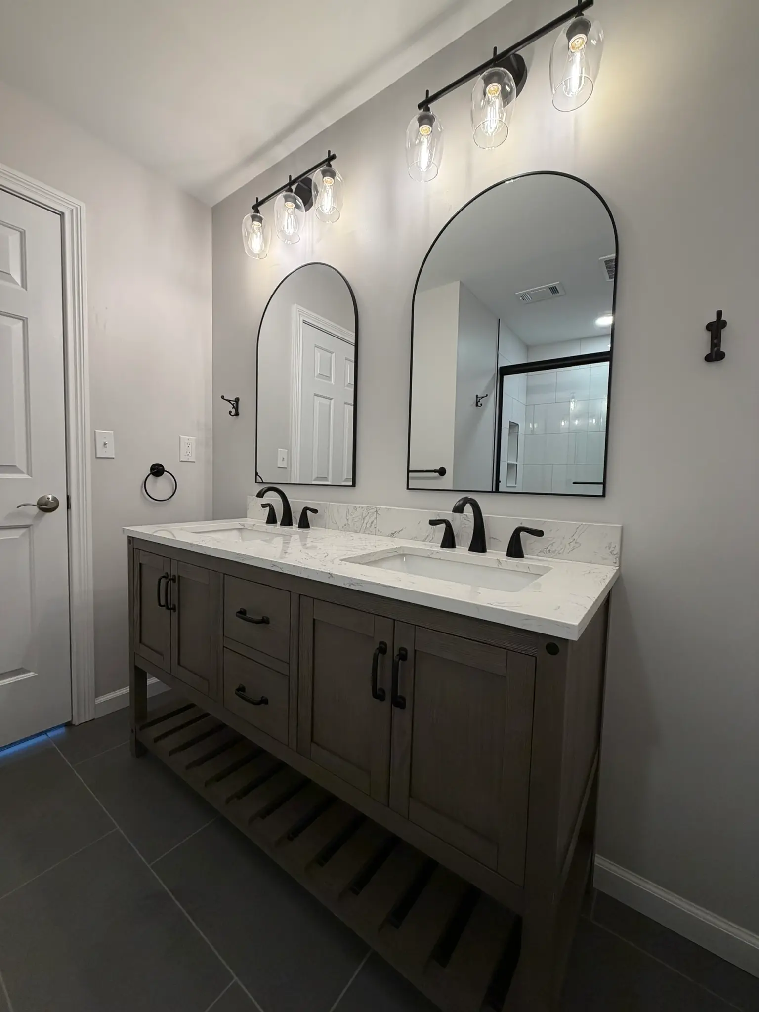 Custom bathroom remodel